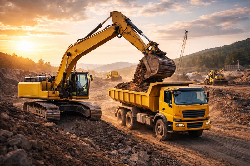 Seguros para maquinaria pesada de construcción - Andina Seguros Ecuador